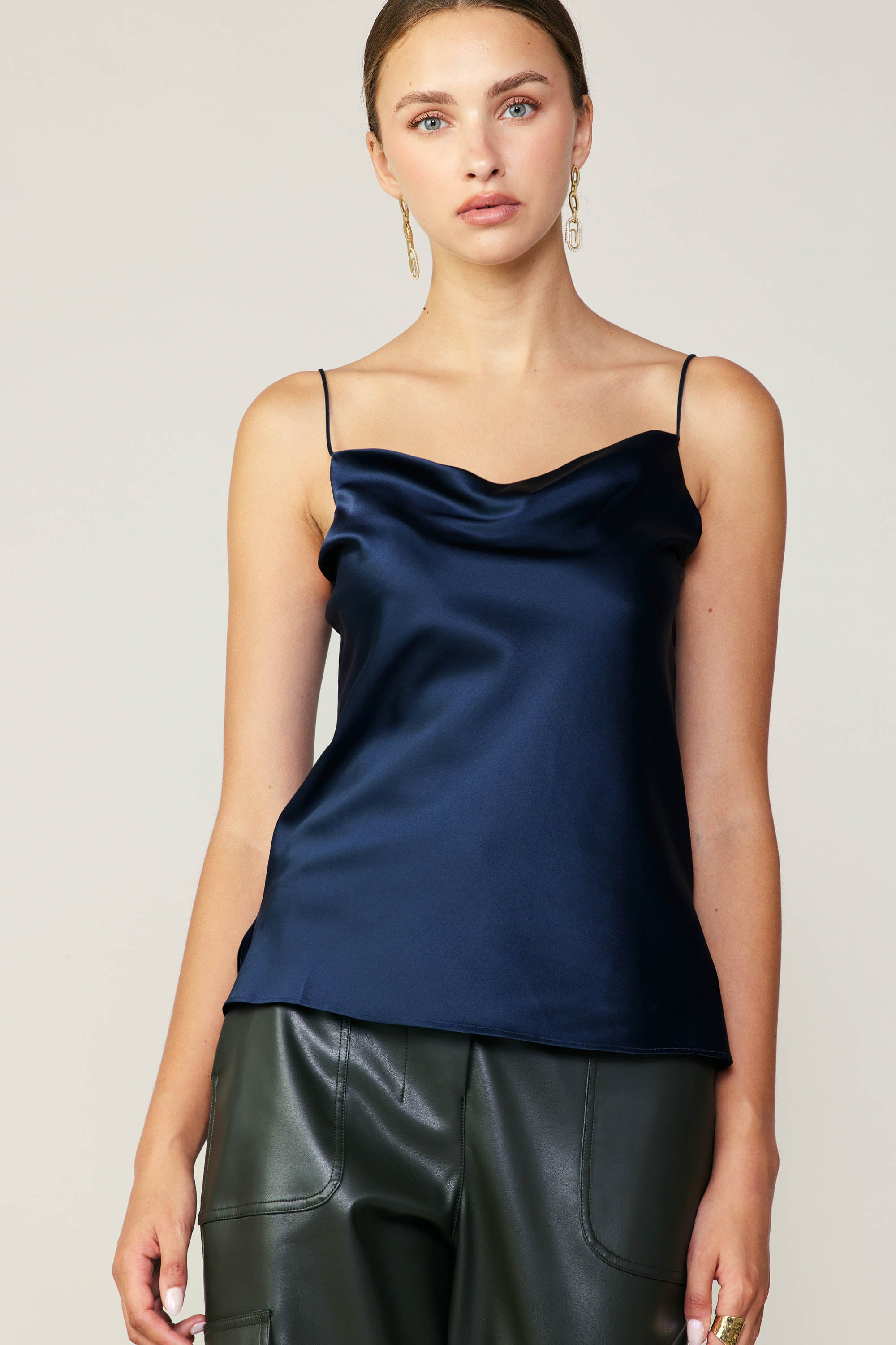 Shaping camisole | Slimming camisoles | Navy blue