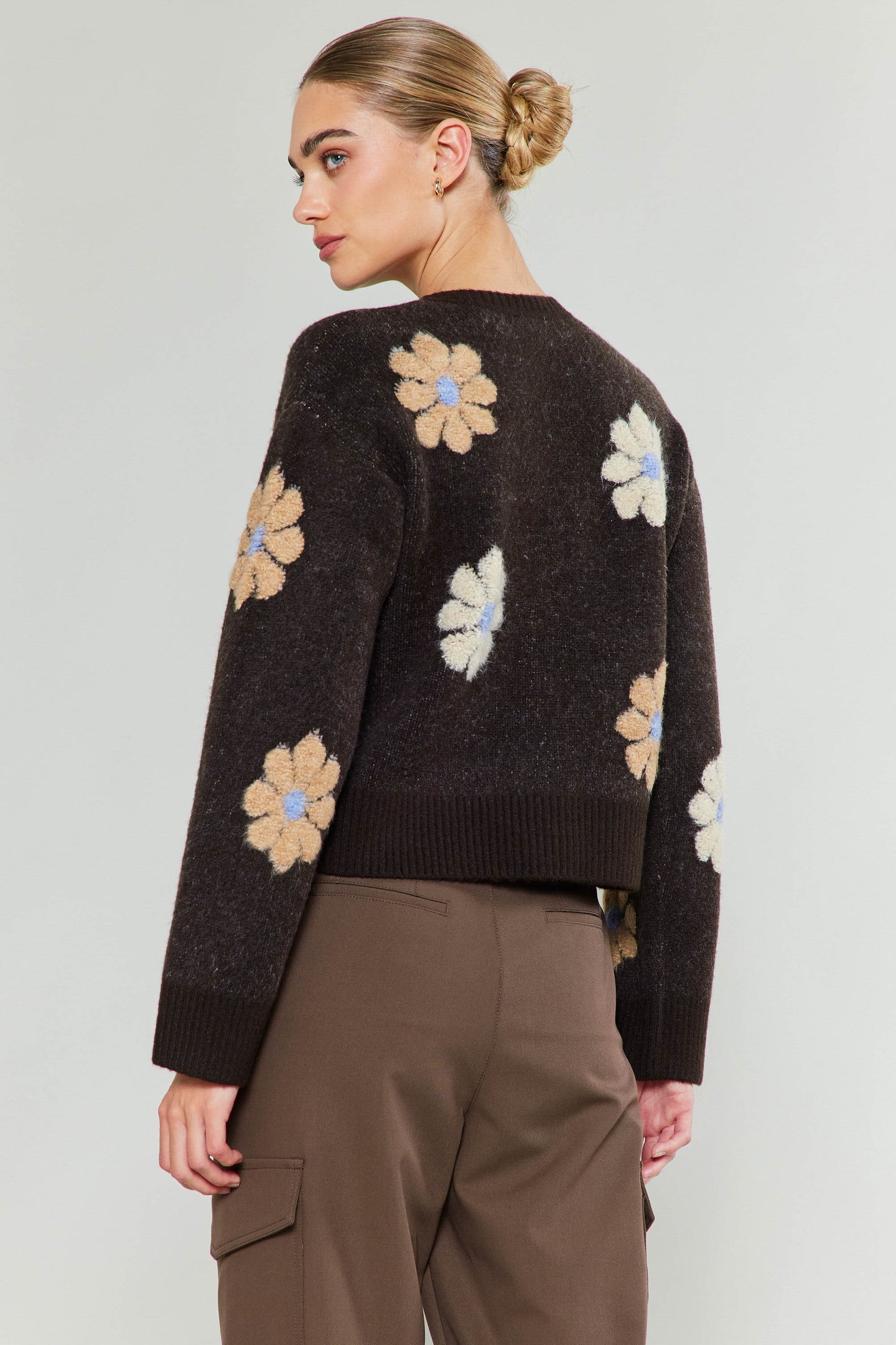 Daisy Embroidered Sweater