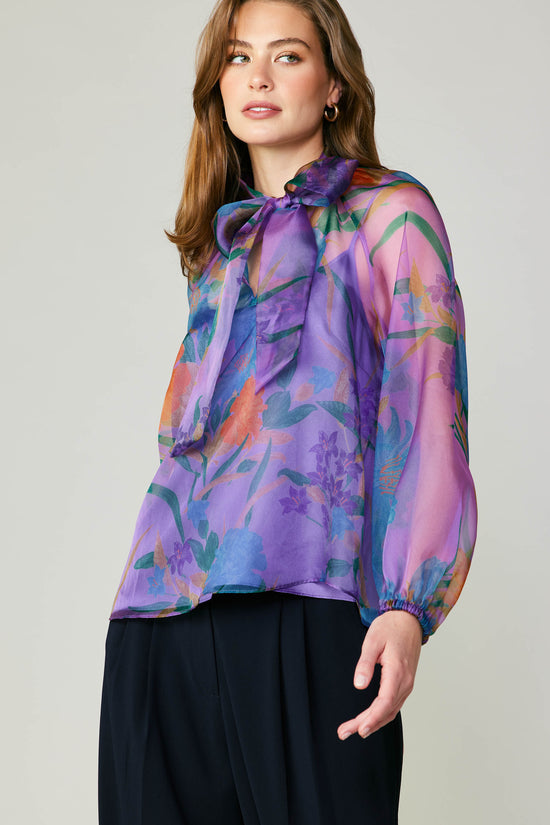 Floral Organza Blouse