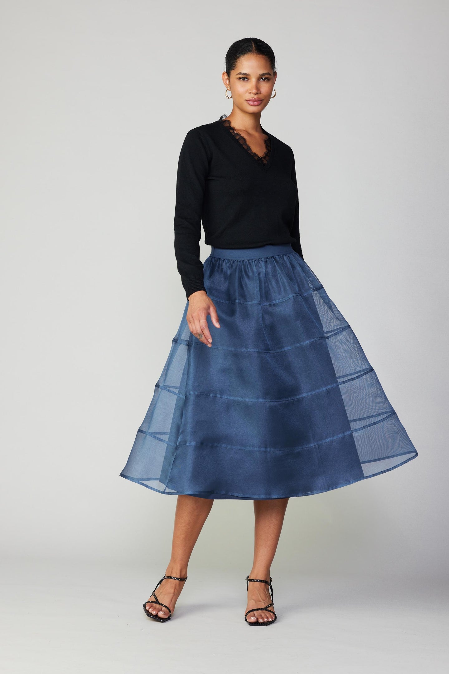 Lined Organza Skirt