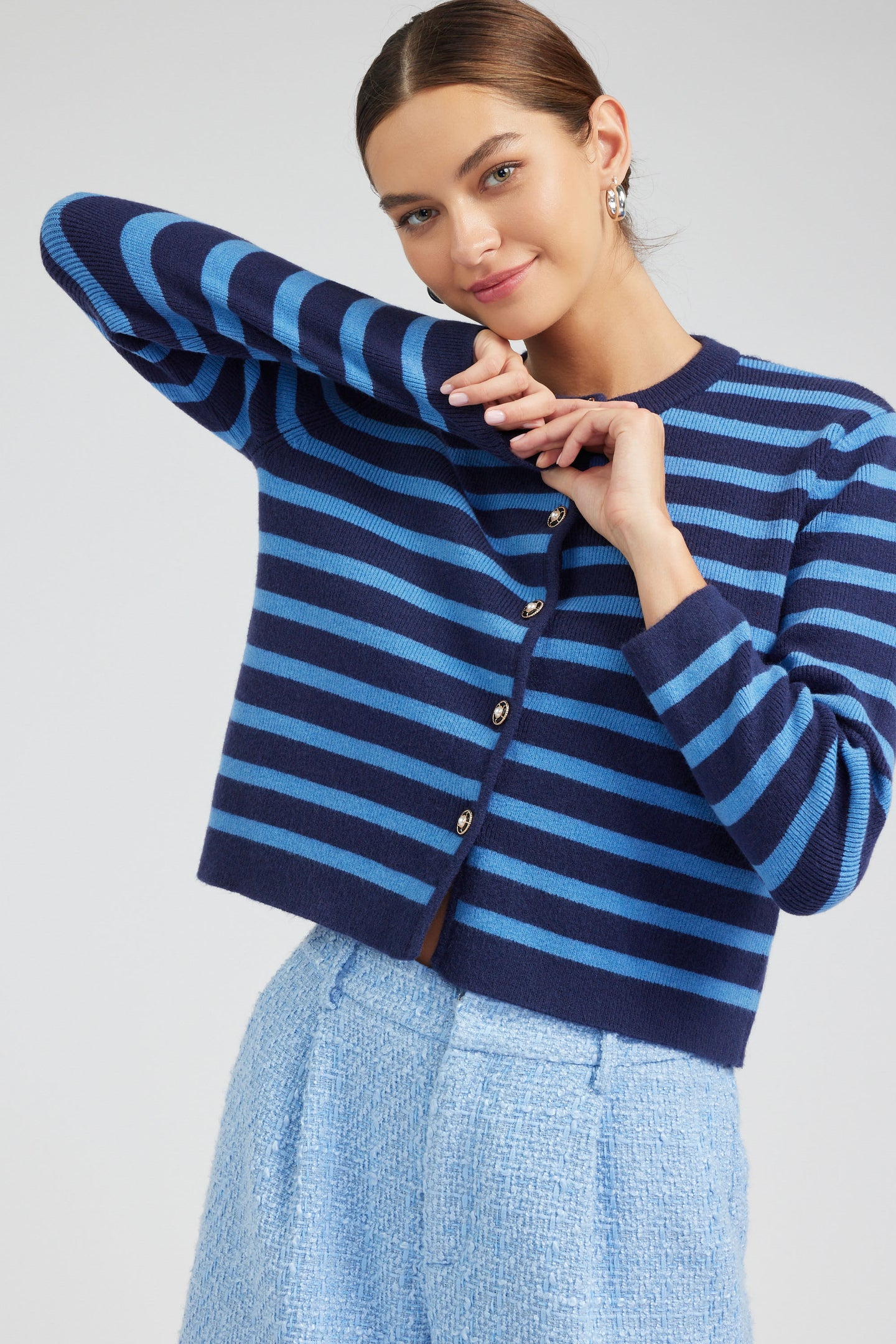 Striped Cardigan