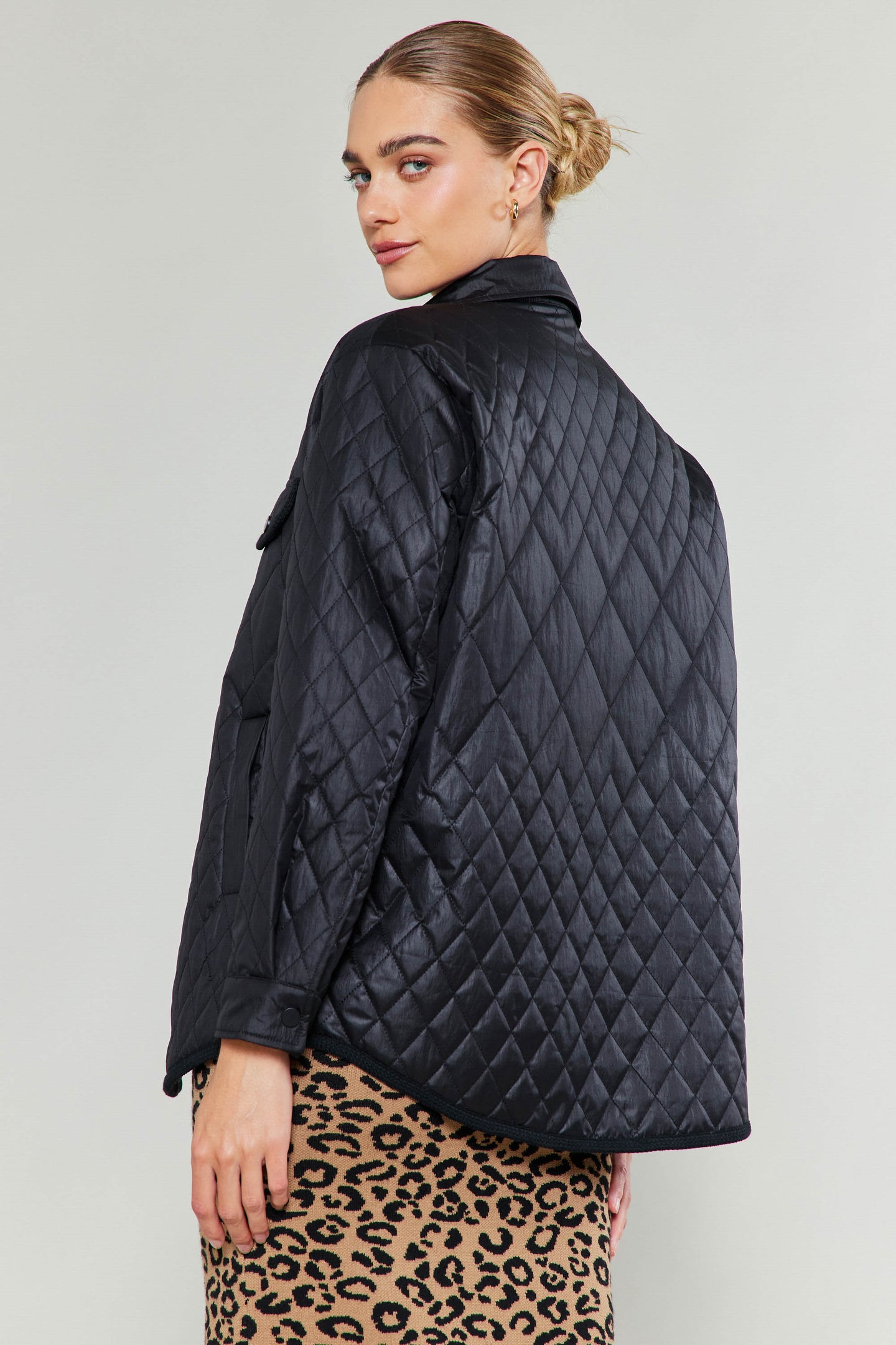 Diamond Quilted Jacket