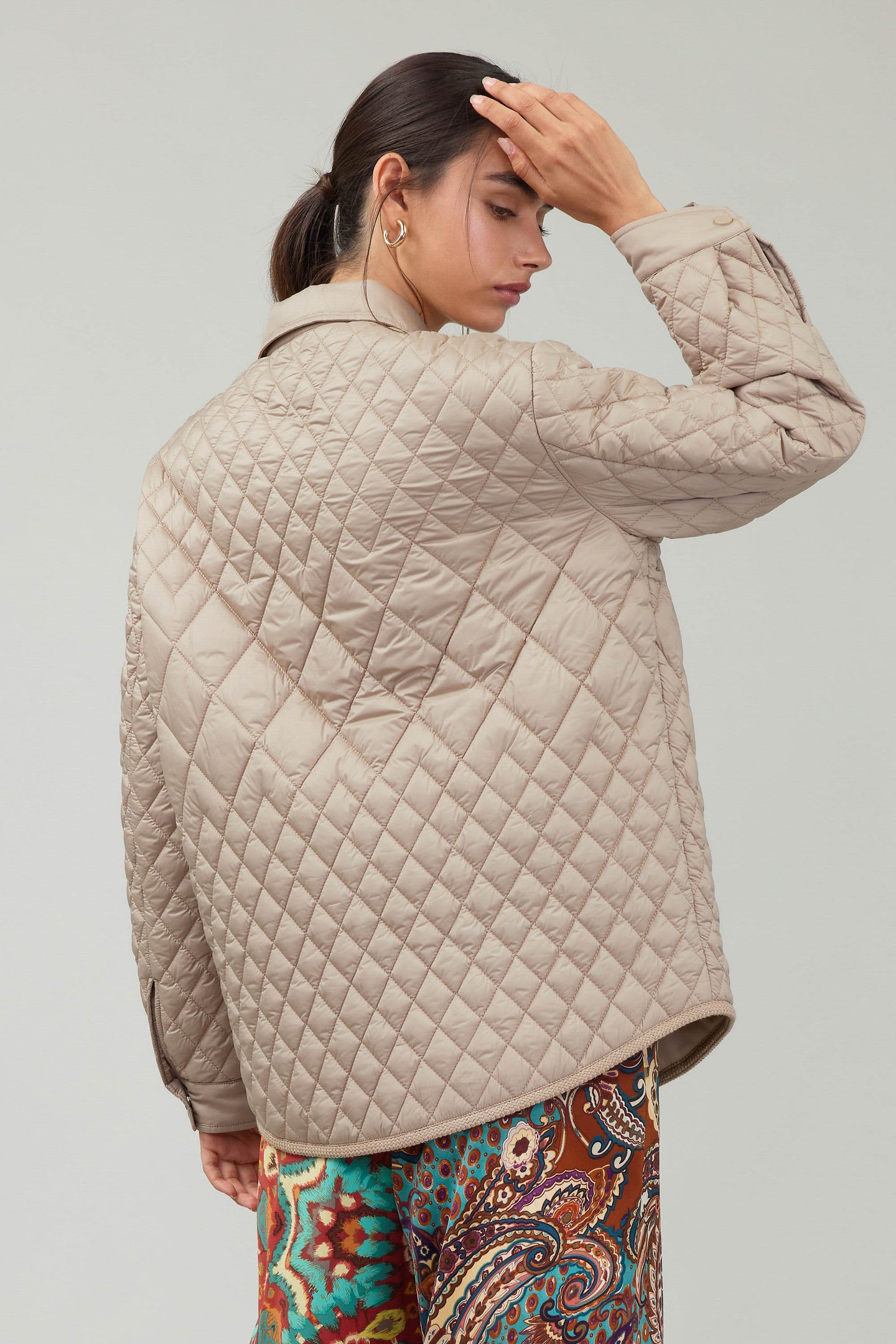 Diamond Quilted Jacket