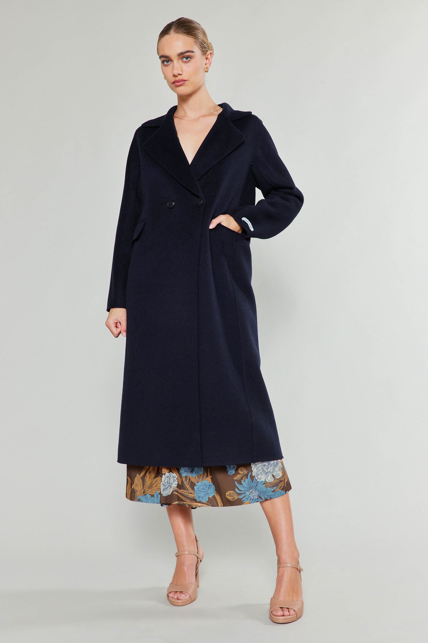 Double Breasted Wool Coat