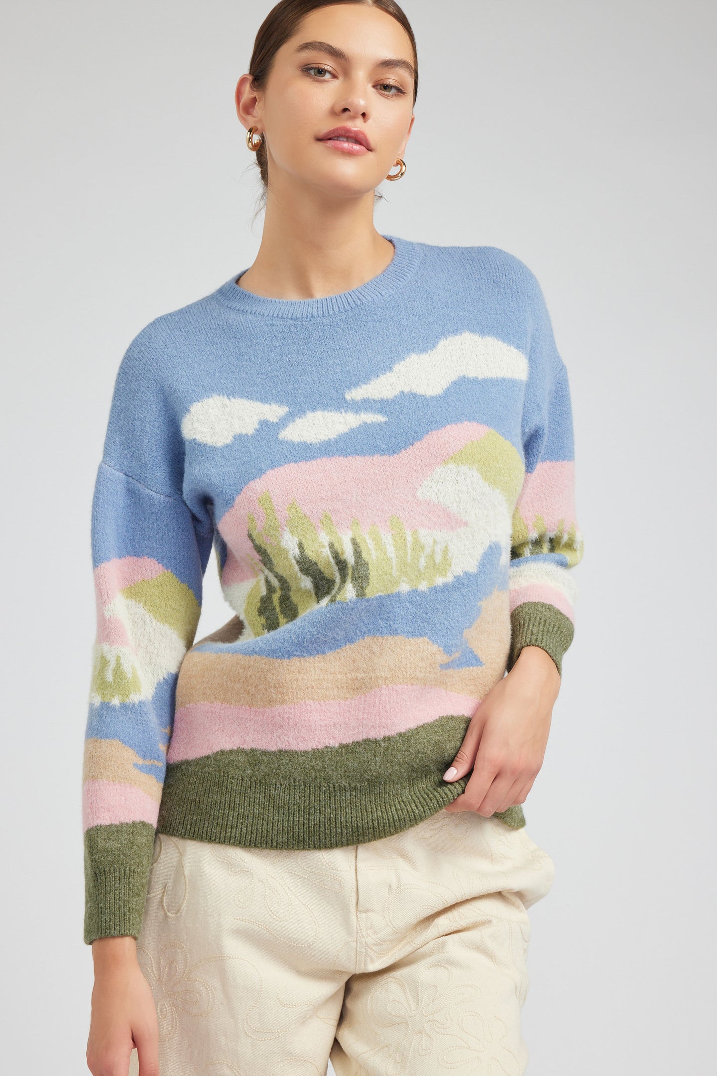 Cloudy Meadows Sweater