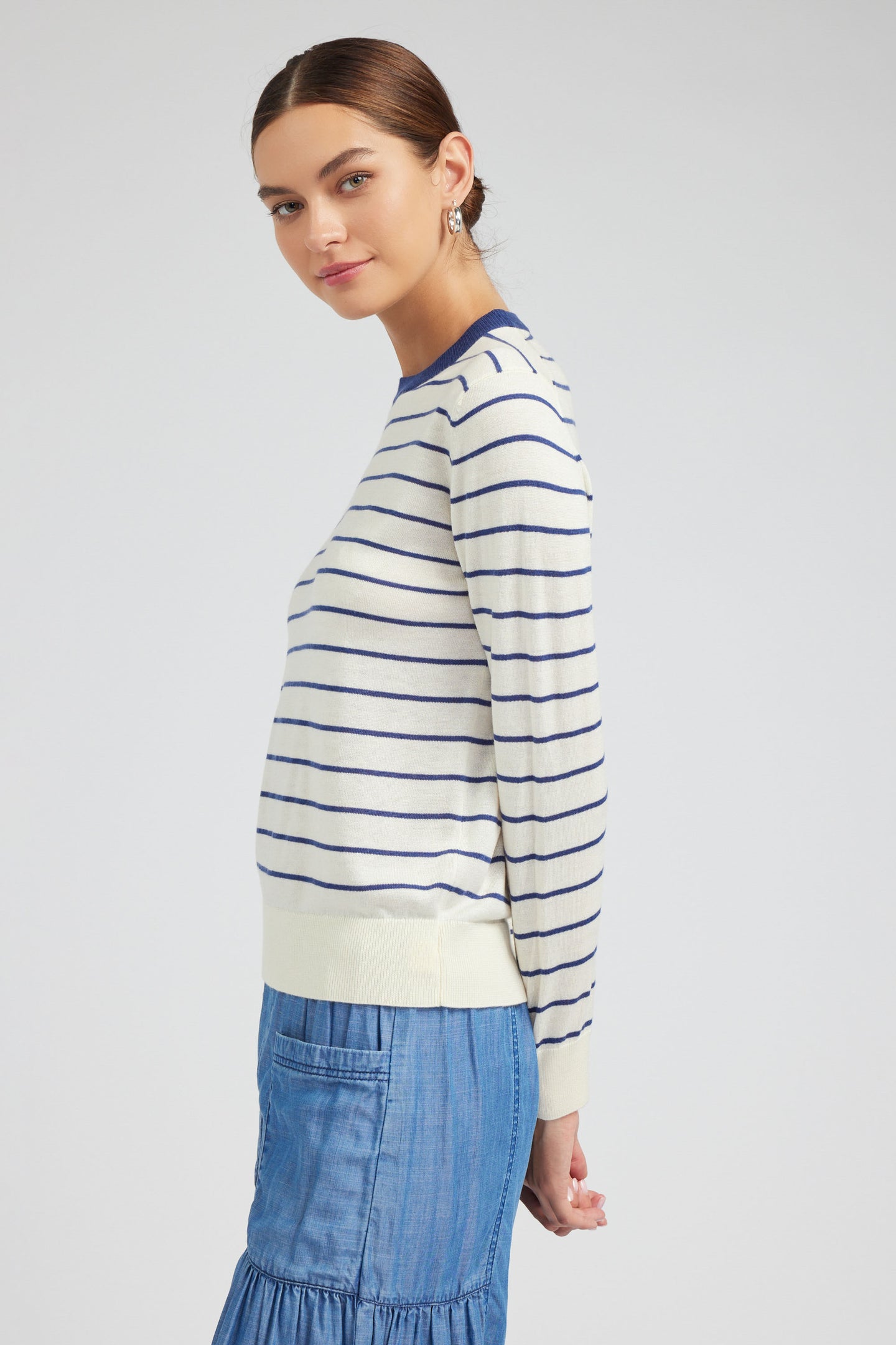 Pullover Striped Sweater