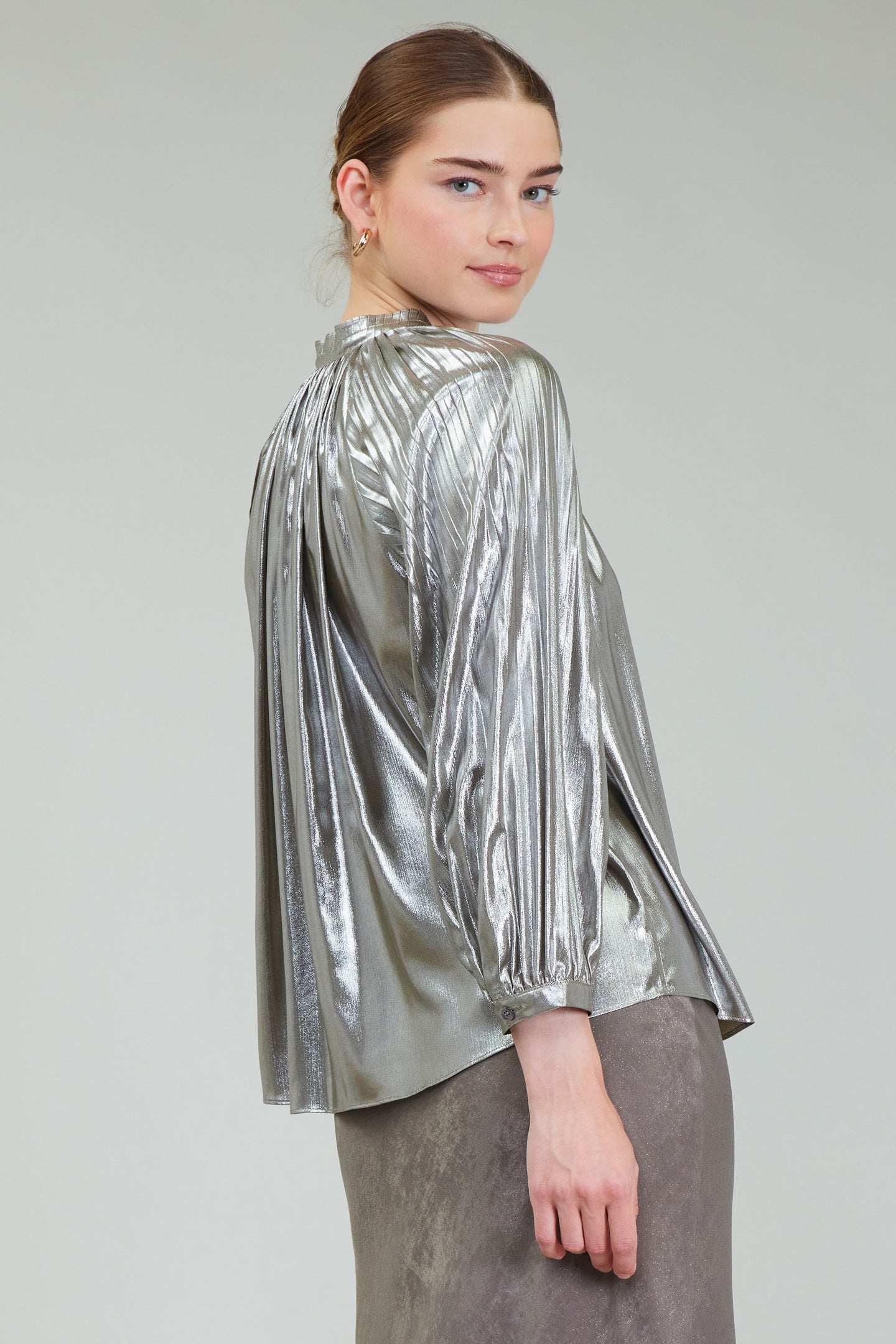 Metallic Blouse