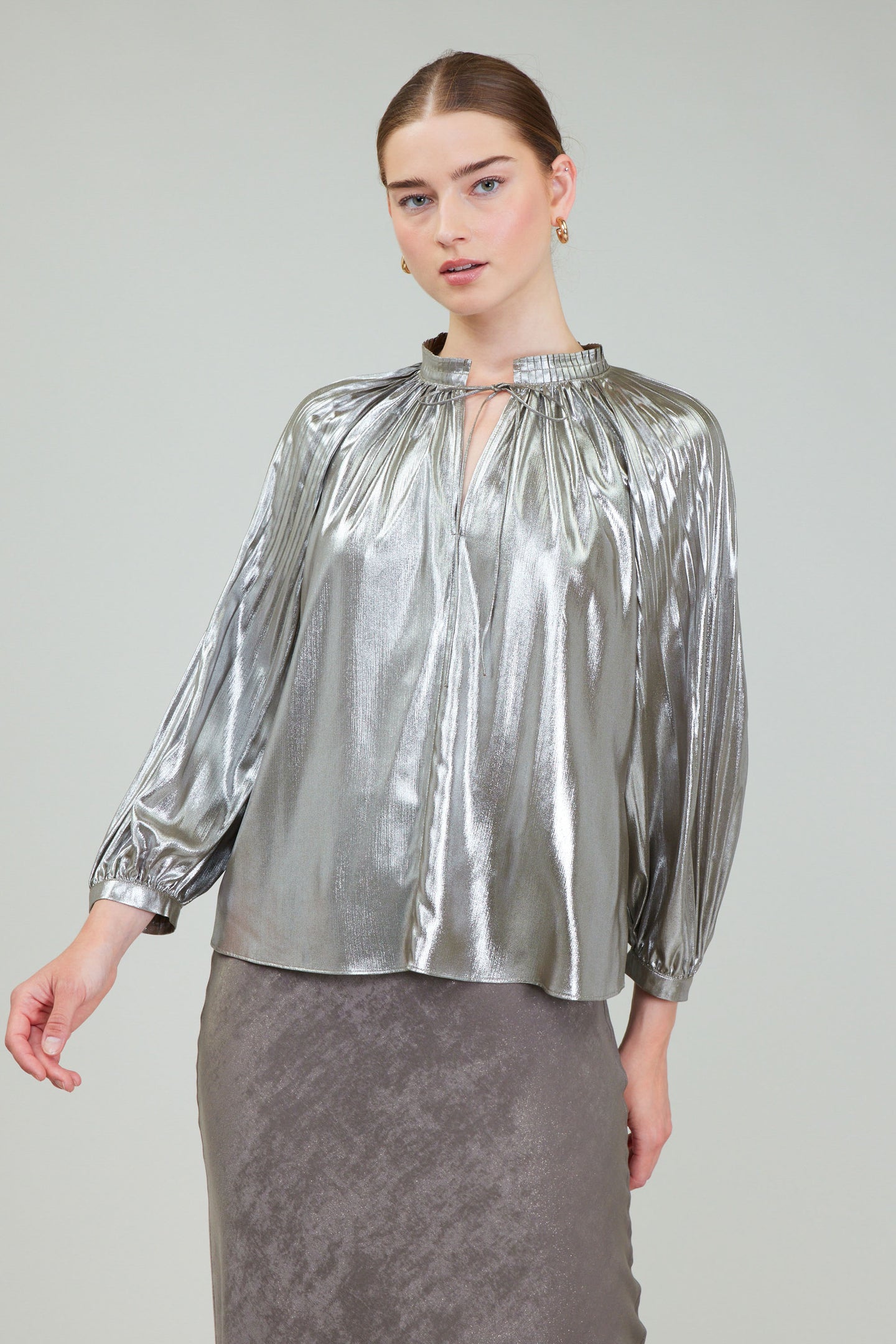 Metallic Blouse