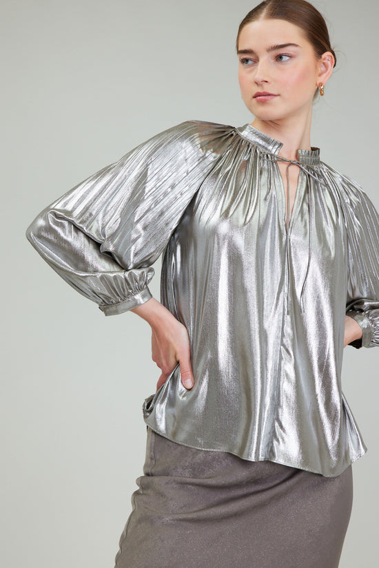 Metallic Blouse