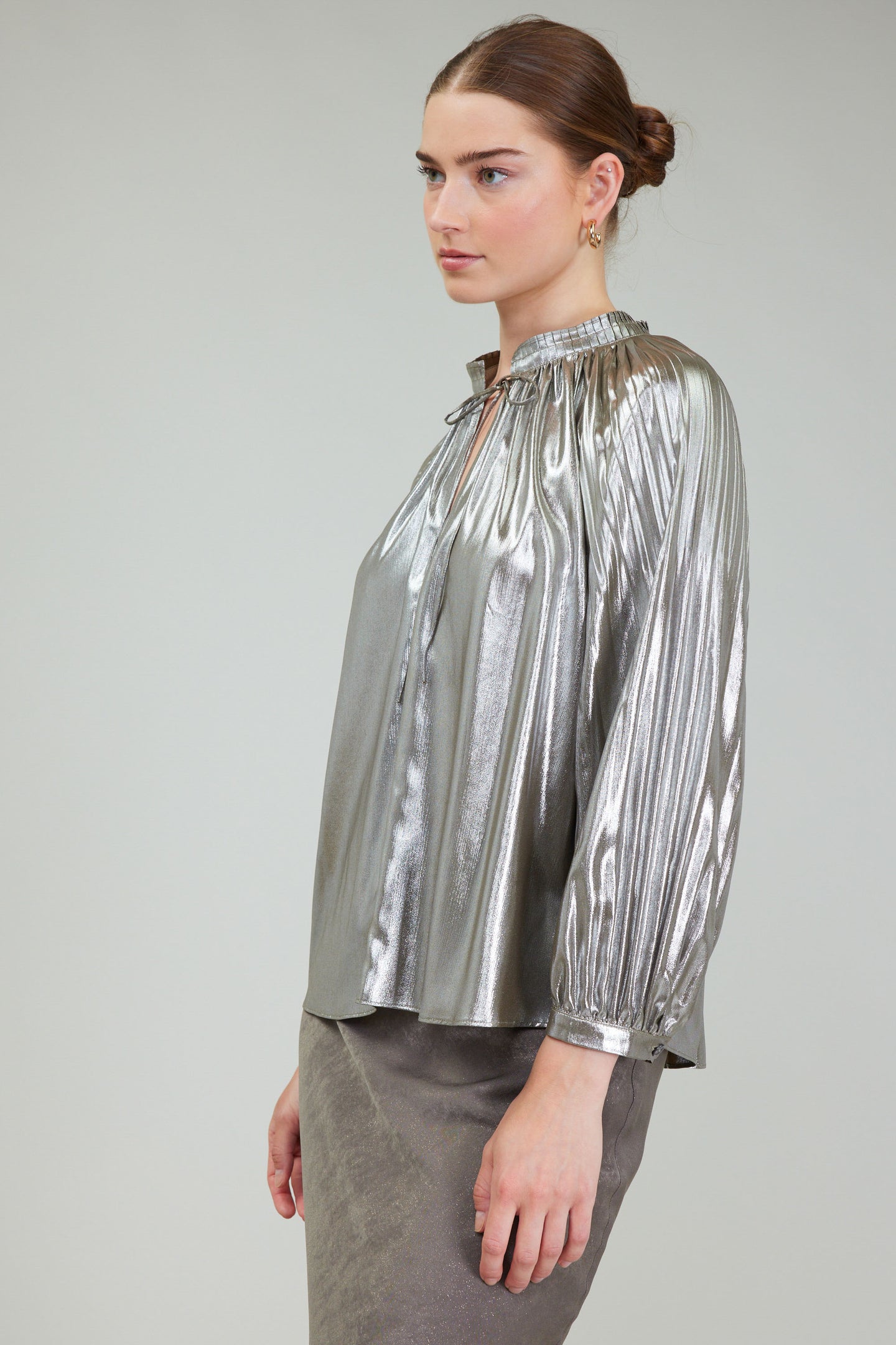 Metallic Blouse