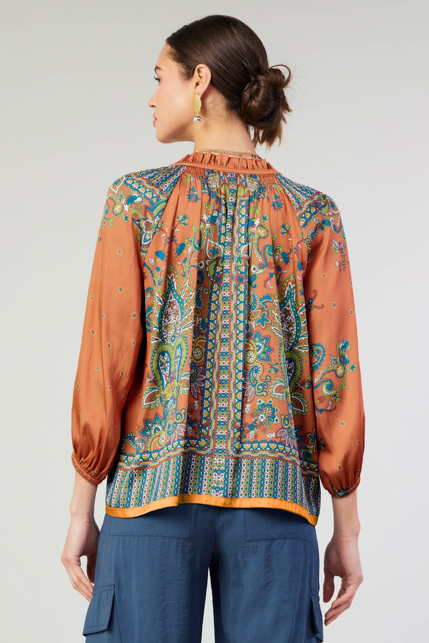 Paisley  Patterned Blouse