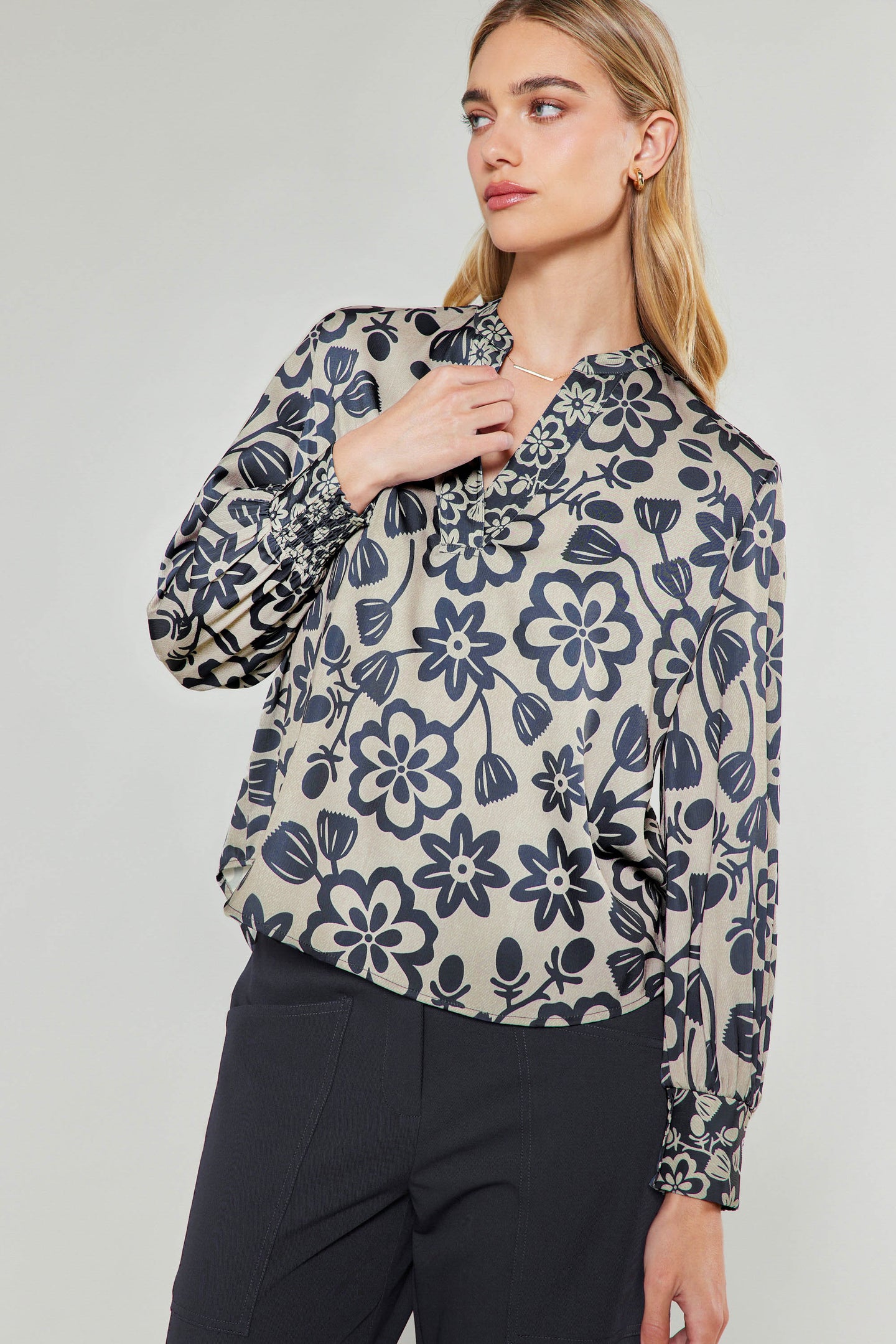 Floral Printed Blouse