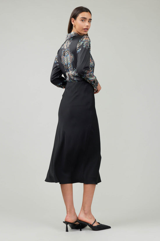 Bias Midi Skirt