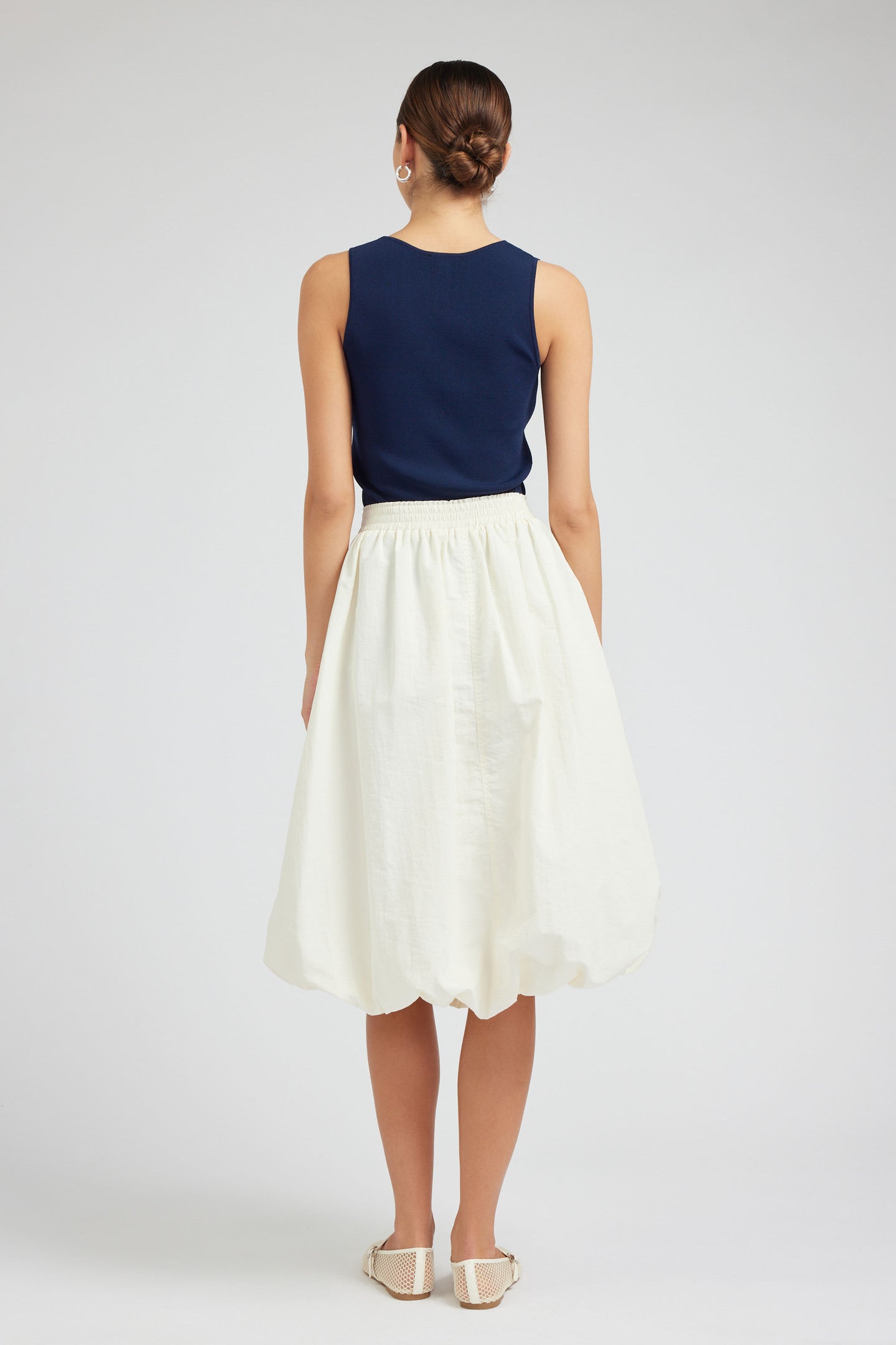 Bubble Hem Skirt