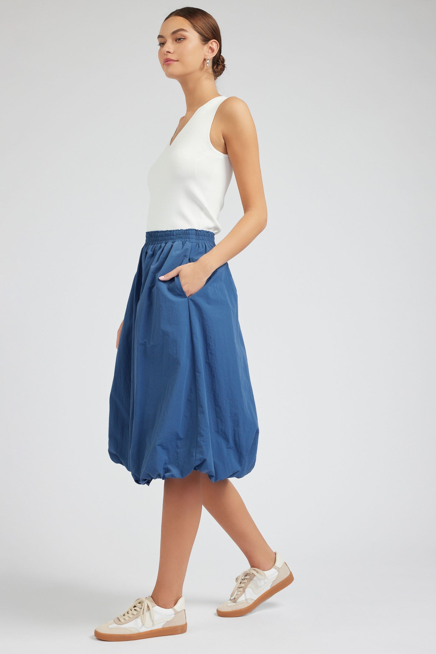 Bubble Hem Skirt