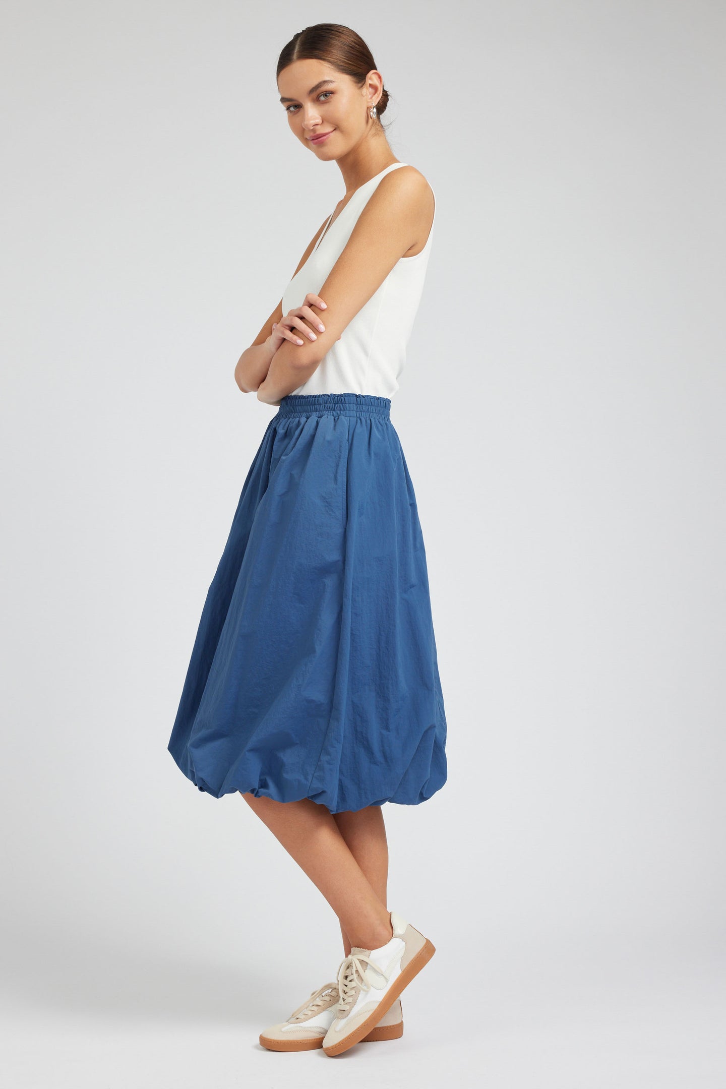 Bubble Hem Skirt