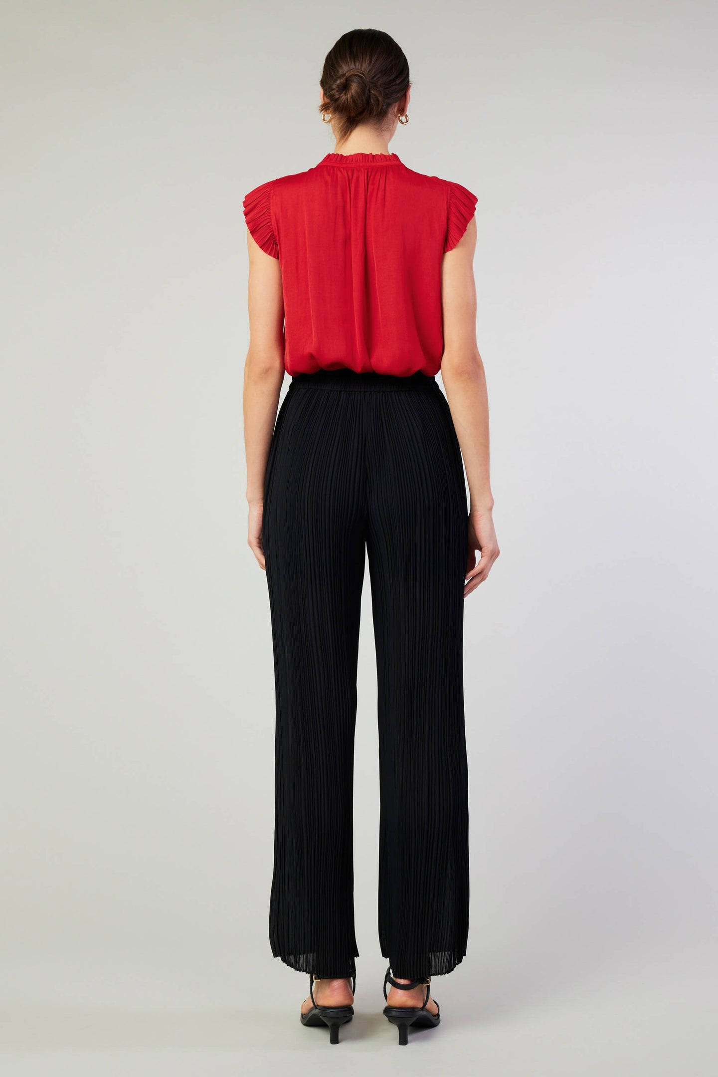 Pleated Pullover Pants