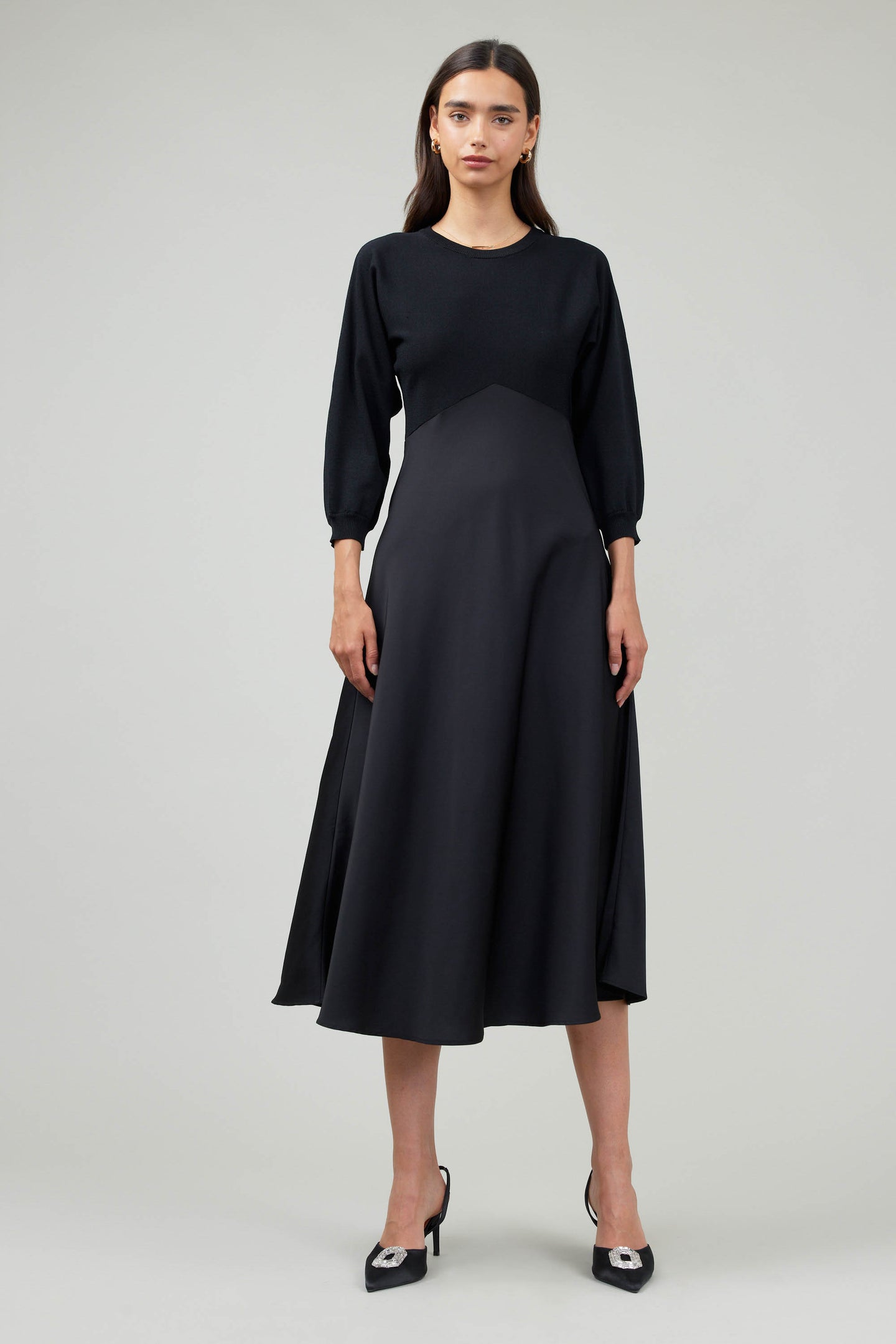 Vienna Knit Midi Dress