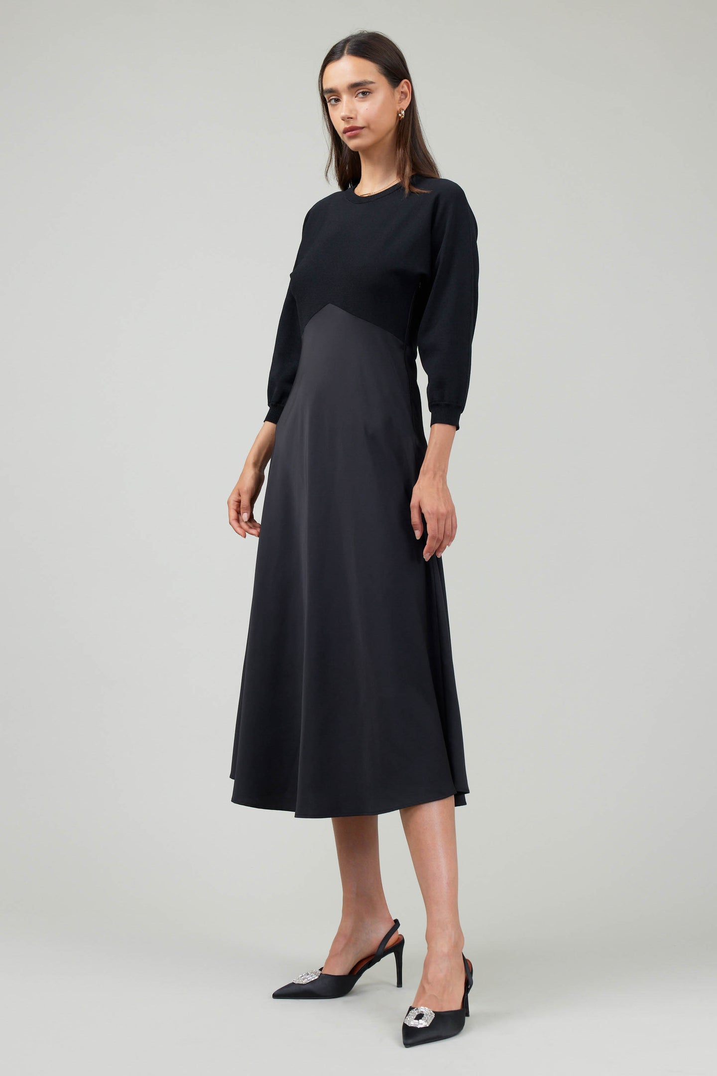 Vienna Knit Midi Dress