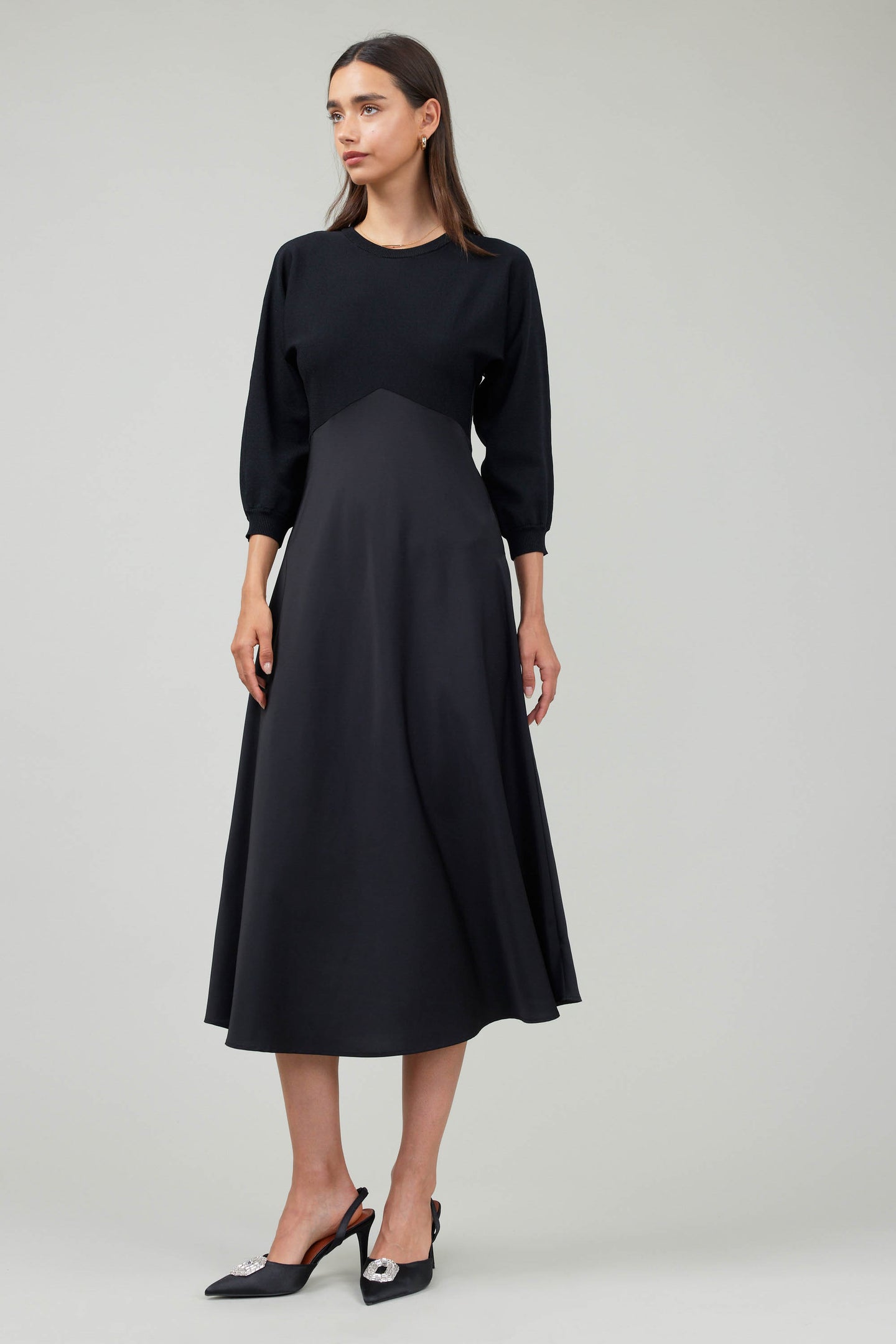 Vienna Knit Midi Dress