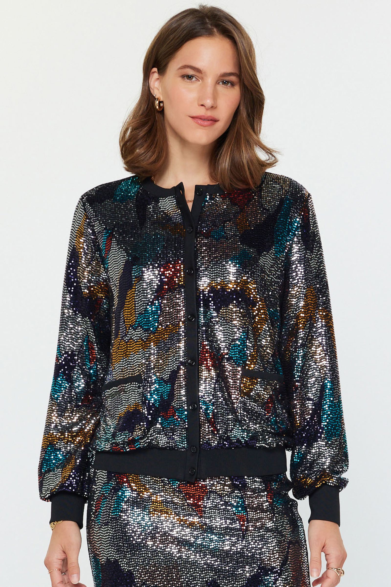 Elegant drape blouse