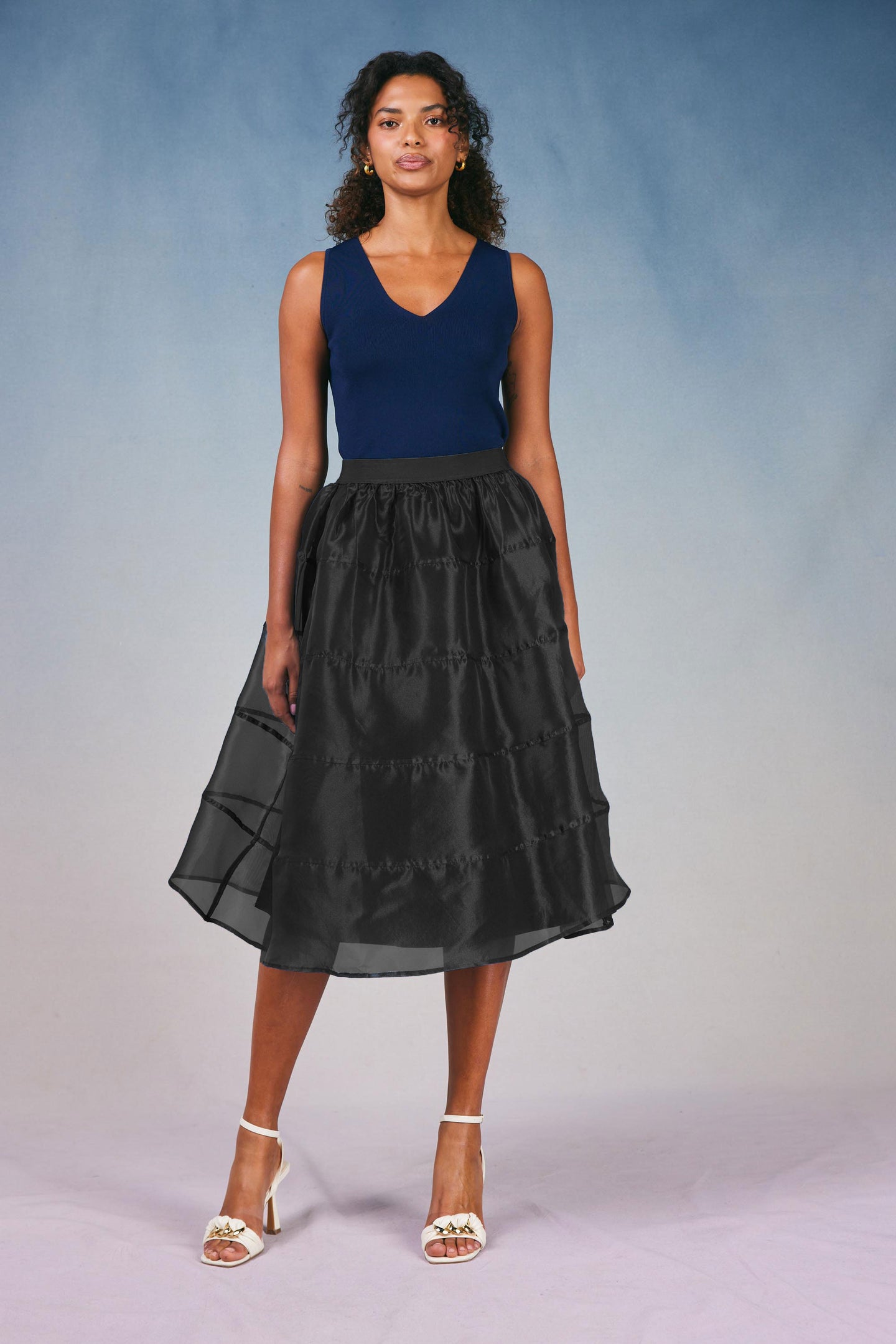 Lined Organza Skirt