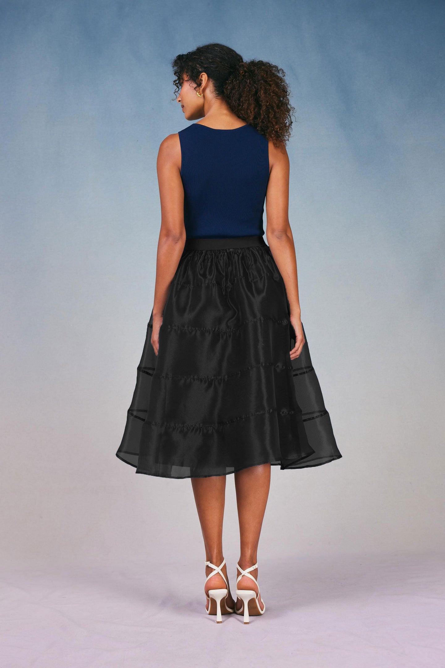 Lined Organza Skirt