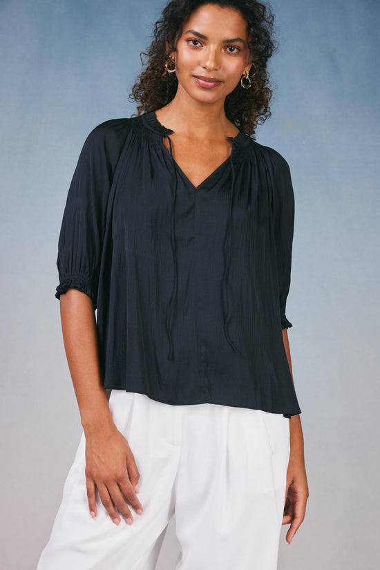 Angelica Pleated Blouse