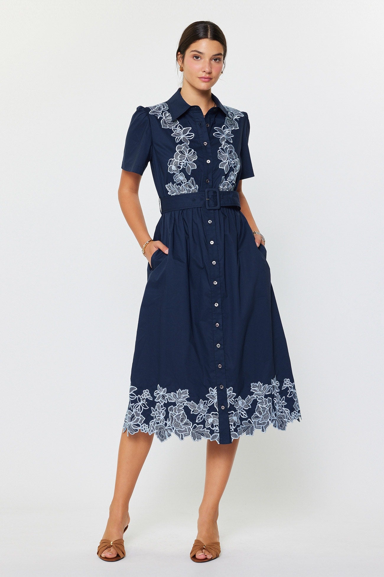 Flowy silhouette skirt & top