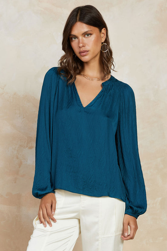 Crinkle Texture Blouse
