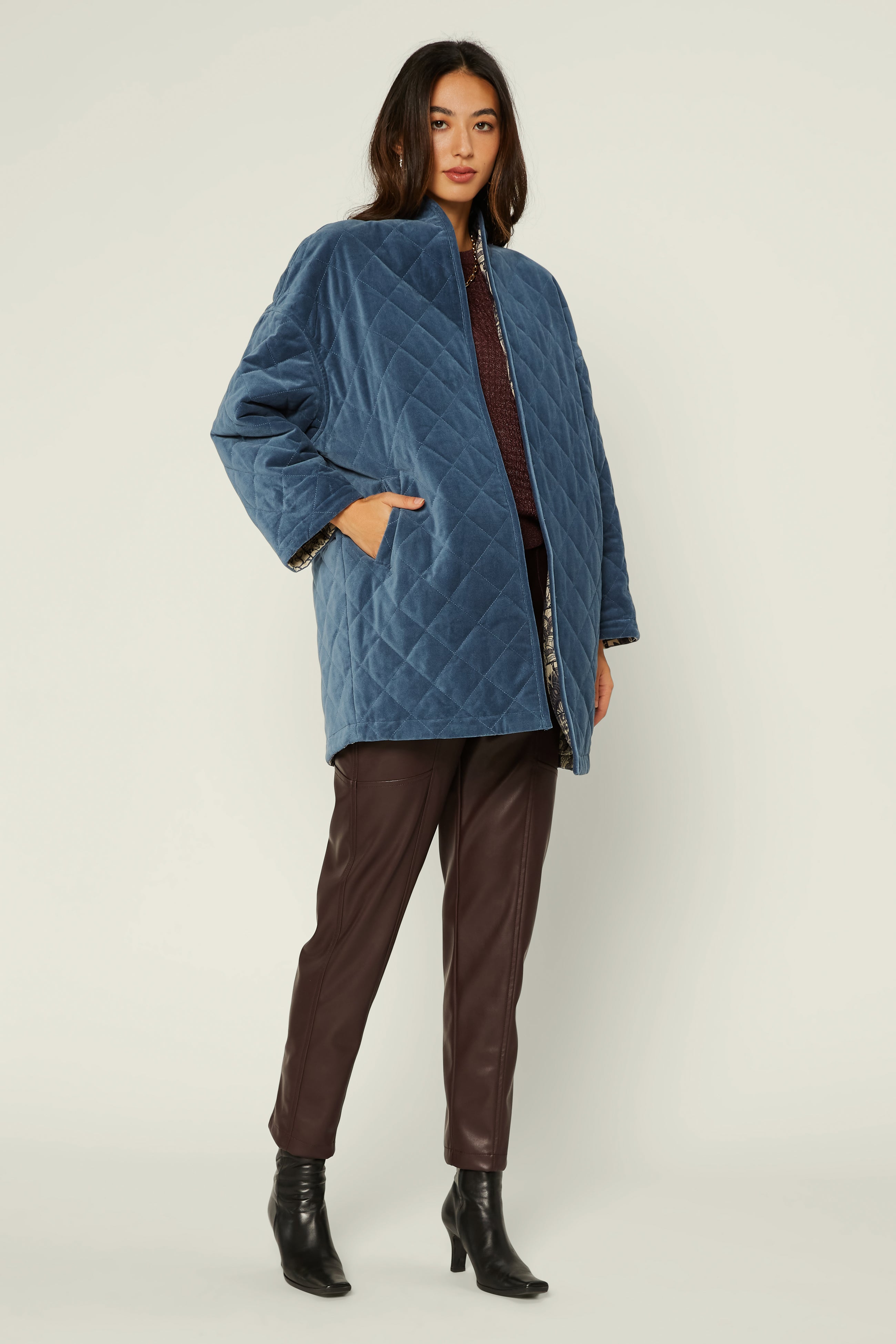 Quilted Kimono Coat – riverside tool & dye