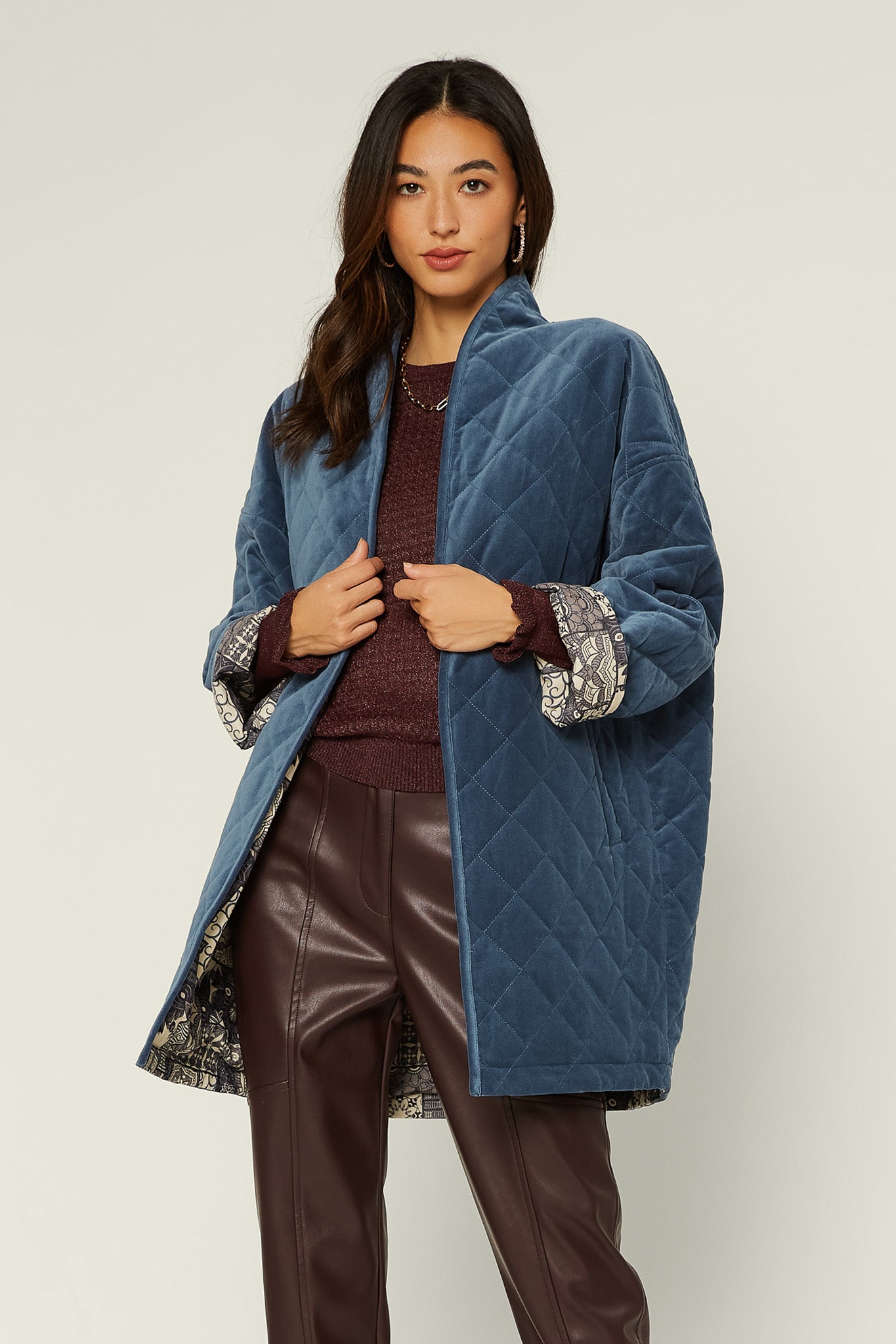 Reversible Quilted Jacket – CURRENT AIR