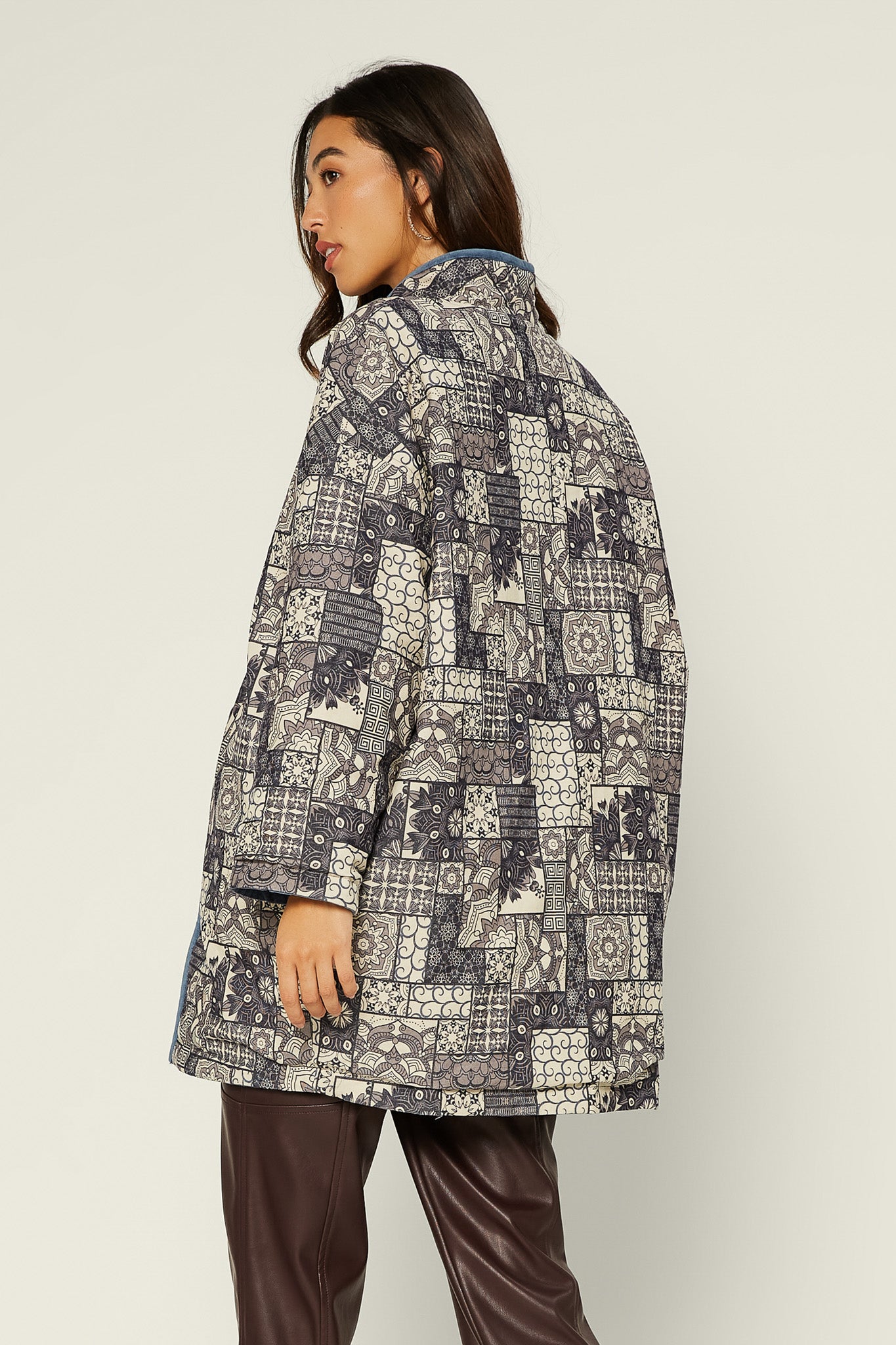 Reversible Quilted Jacket – CURRENT AIR