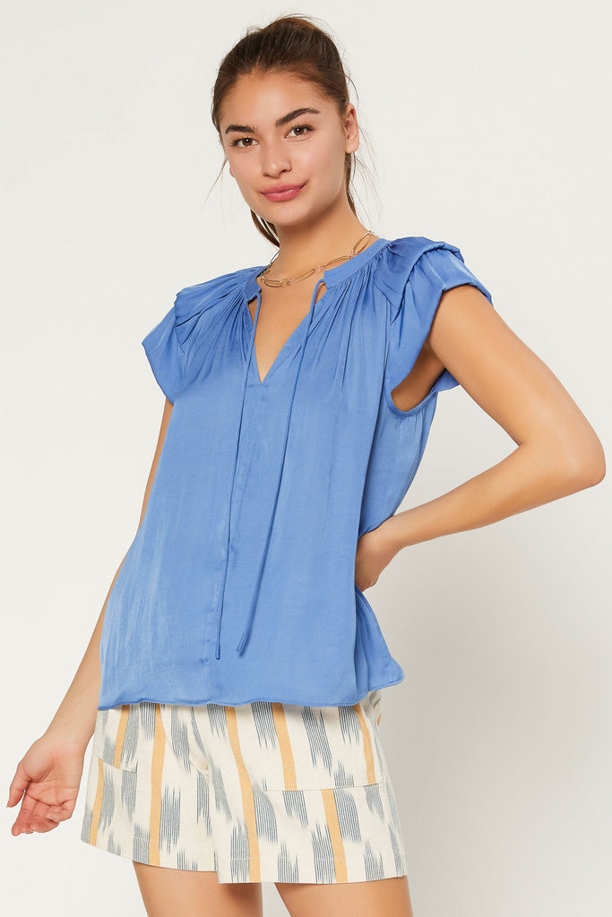 Aria Tiered Sleeve Blouse