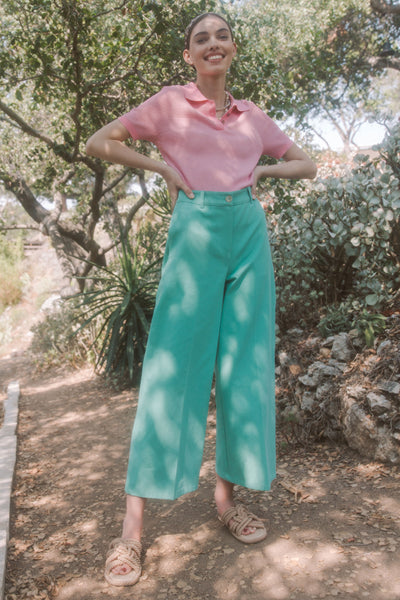 High Waist Wide Leg Pants – CURRENT AIR